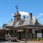 The old Tenafly Train Station Turned into the Bustling Cafe Angelique